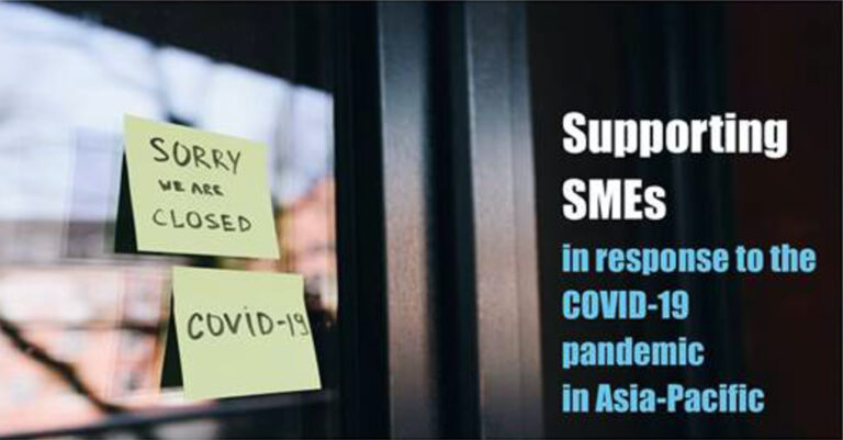 Join the webinar on "Supporting SMEs in response to COVID-19 pandemic in Asia-Pacific"