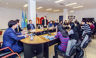 Regional Hub of Civil Service in Astana Hosted a Meeting with the Hub’s Fellows from the Participating Countries