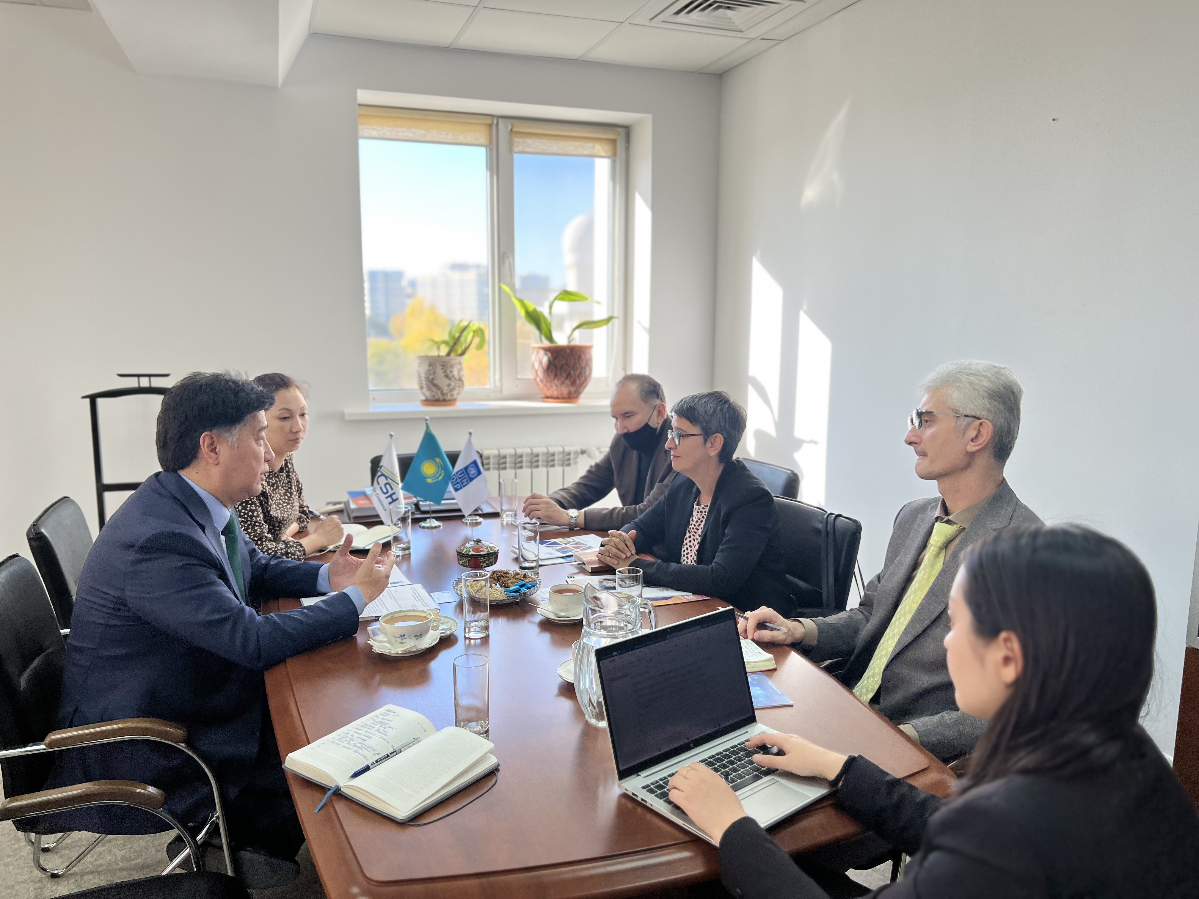 Hub held a meeting with UNDP representatives on gender equality issues